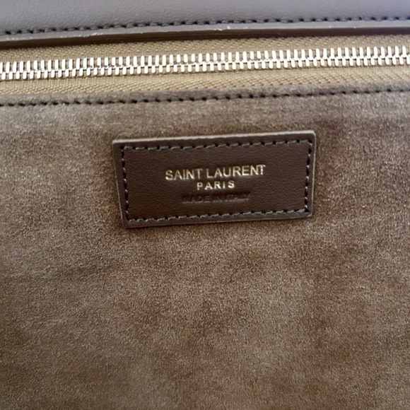 YSL LE 5 À 7 BEA IN SUEDE GOLDENLEAF - Picture 3 of 4